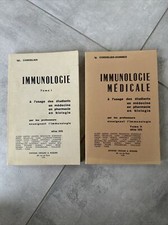 Immunologie Tome 1 Et 2 Médicale Médecine Étudiants 1975 1976 Cordelier