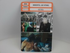 CARTE FICHE MONSIEUR CINEMA