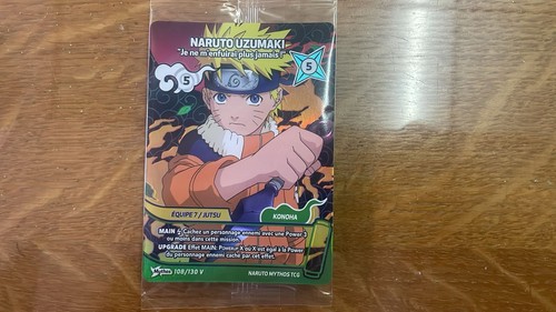 Carte promo naruto mythos - naruto,