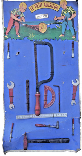 Jouet ancien petit ajusteur - petit,