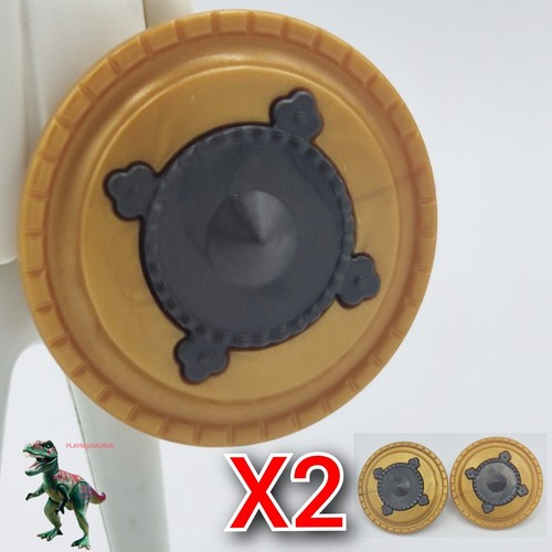 Playmobil bouclier - x2,