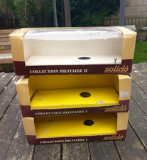 BOITE VIDE SOLIDO MILITAIRE LOT DE 3 BOITE SEULE 6029 - 6064 - 6031 ETAT CORRECT