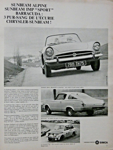 Publicité presse 1967 - presse,