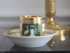 Tasse litron et sa sous-tasse