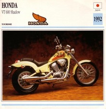 Fiche Moto : HONDA VT 600