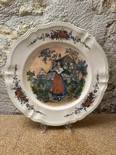 Sarreguemines grand plat à