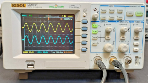 Rigol ds1062c 2x60mhz 400 - rigol,