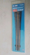 PECO HO SL-E89. GRAND AIGUILLAGE DROIT À GAUCHE CODE 100 ELECTROFROG NEUF