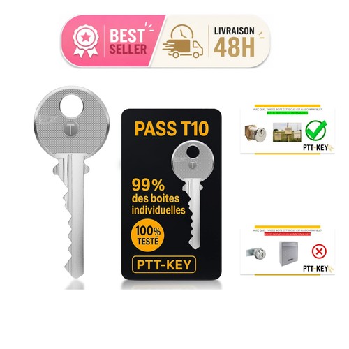 Clé pass ptt - pass, t10
