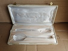Christofle Paris / Salad Cutlery Set / Silver-Plated Sleeves
