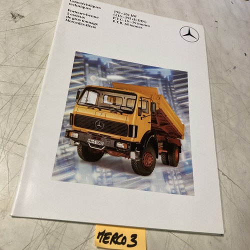 Mercedes benz benne essieux - benne,