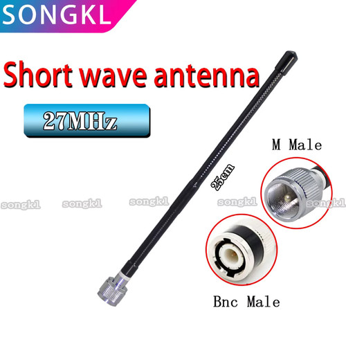 Antenne souple 27mhz bnc radio - antenne,
