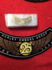 Harley Davidson Patch and Pin