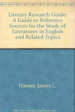 Literary Research Guide: A