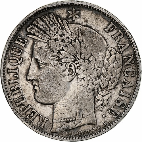 France francs cérès - 5, francs,