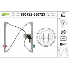 Lève Vitre Valeo 850722 pour