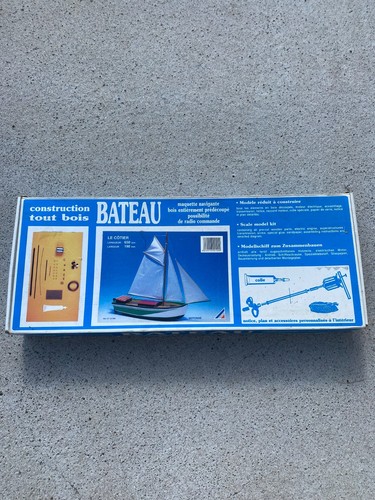 Maquette bateau bois - le, cotier