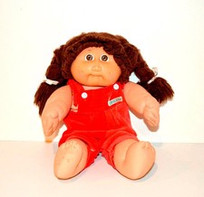 Poupée Peluche - CABBAGE PATCH KIDS - LES PATOUFS - 1980's Coleco