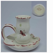 MOUSTIERS FAIENCE BOUGEOIR RAT