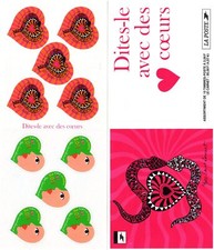 Carnet Commémoratif BC3298A "Saint-Valentin, Yves Saint Laurent" Timbres neufs *