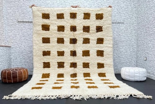Tapis marocain noué la - à,