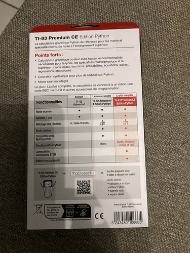 Texas instruments 83 - instruments, ti‑83