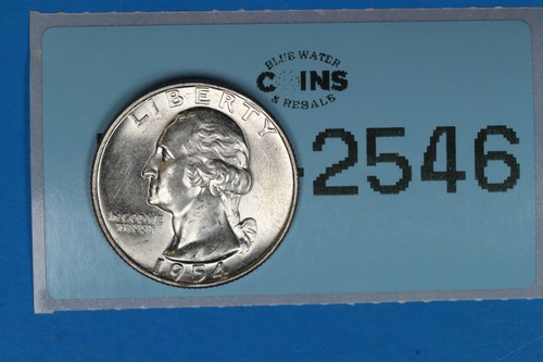 1954 25c washington silver - washington,