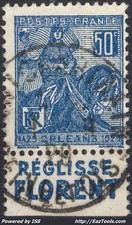 FRANCE N° 257 AVEC BANDELETTE