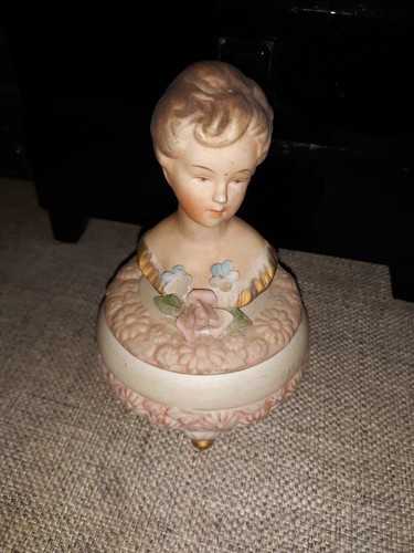 Vintage trinket ring - vintage, porcelain