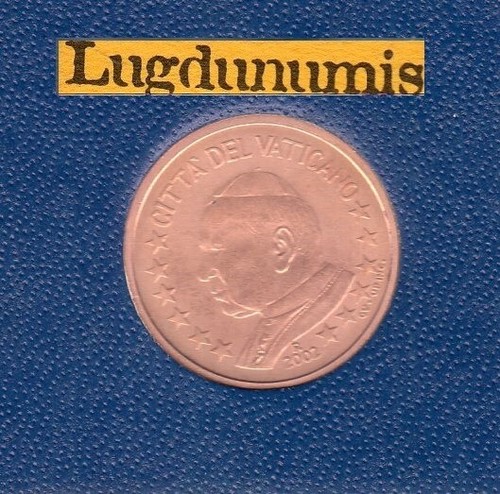 Vatican 2002 centimes - 2, d'euro