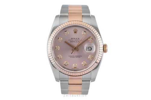 Rolex datejust acier or - datejust, 36