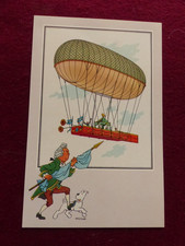 CHROMOS TINTIN L'  AEROSTATION