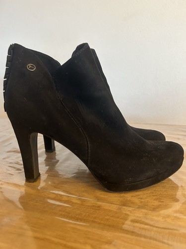 Tamaris bottines femme noires