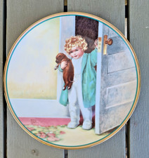 BESSIE PEASE GUTMANN ASSIETTE DE LA COLLECTION HAMILTON GOOD MORNING NUMEROTÉE