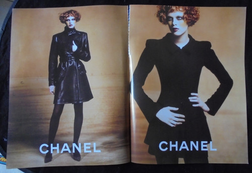 Chanel cartier ads clippings - chanel,
