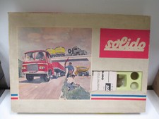 COFFRET BOITE VIDE / EMPTY BOX CAMION GROS PORTEURS + NOTICE SOLIDO DEMONTABLE