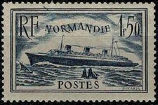 FRANCE 1935 NORMANDIE    YT