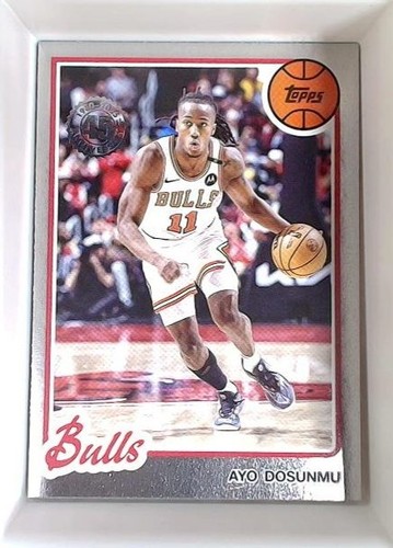 2025 topps ayo dosunmu 45th - dosunmu,