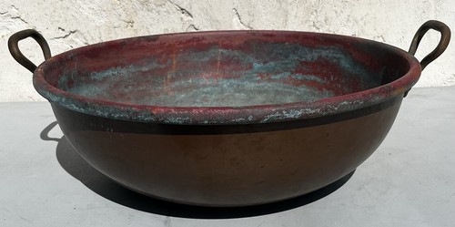 Ancienne bassine confiture - bassine, à