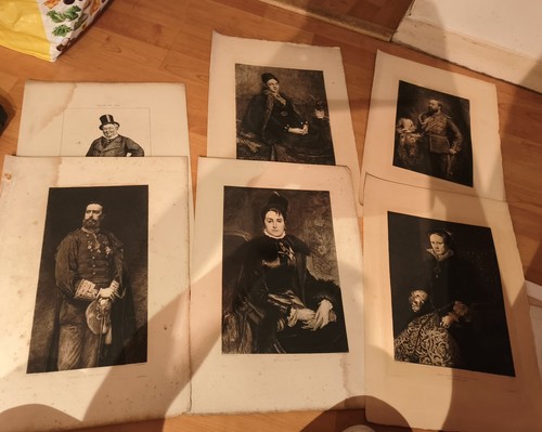 Lot gravures xixe sur - de,