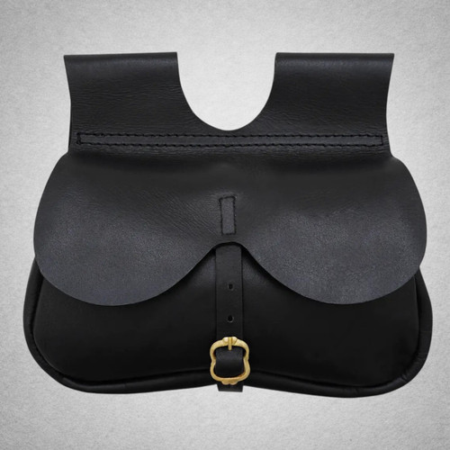 Bourse médiévale cuir sac - bourse,