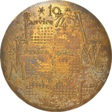 France médaille calendrier - france,,
