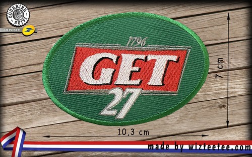 Patch get27 écussons