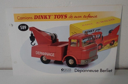 Fiche fascicule depanneuse