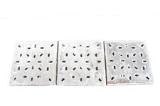 1 X Ancienne Tuile Métallique Design Industriel Tuile Métallique Art Déco