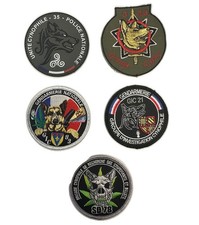 LOT de 5 Tissus CYNOPHILE