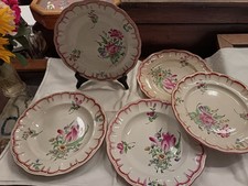 lot de 5 assiettes anciennes