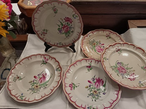 Lot assiettes anciennes - lot,