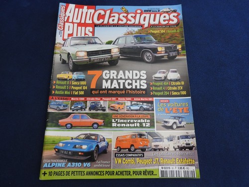 Revue auto plus - auto, classiques