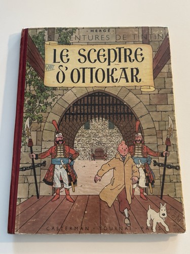 Tintin le sceptre - ",